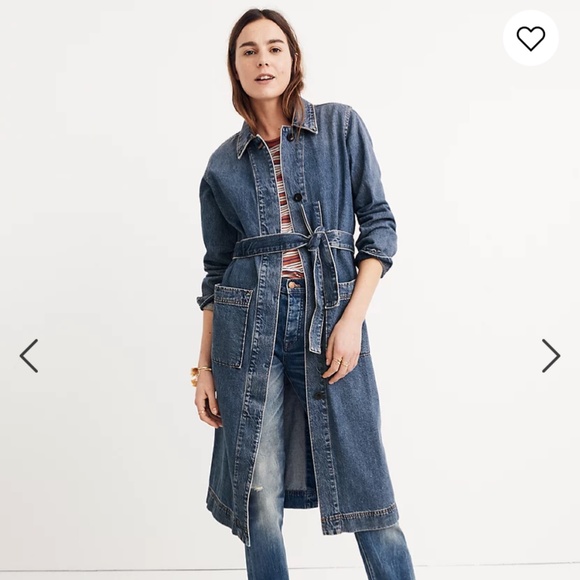 Madewell Jackets & Blazers - Like NEW Madewell denim duster coat